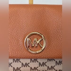 Michael Kors Caramel Leather Bag